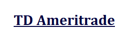 TD Ameritrade Clients Enter Here